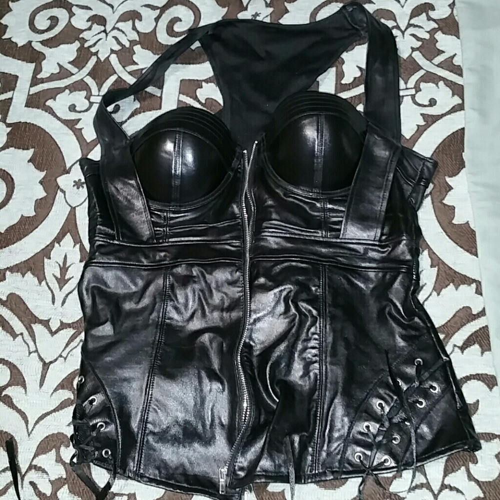 Black sexy corset